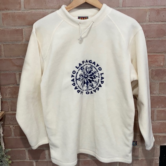 Vintage Lapagayo Holland Style Fleece Ski Sweater - Picture 1 of 7